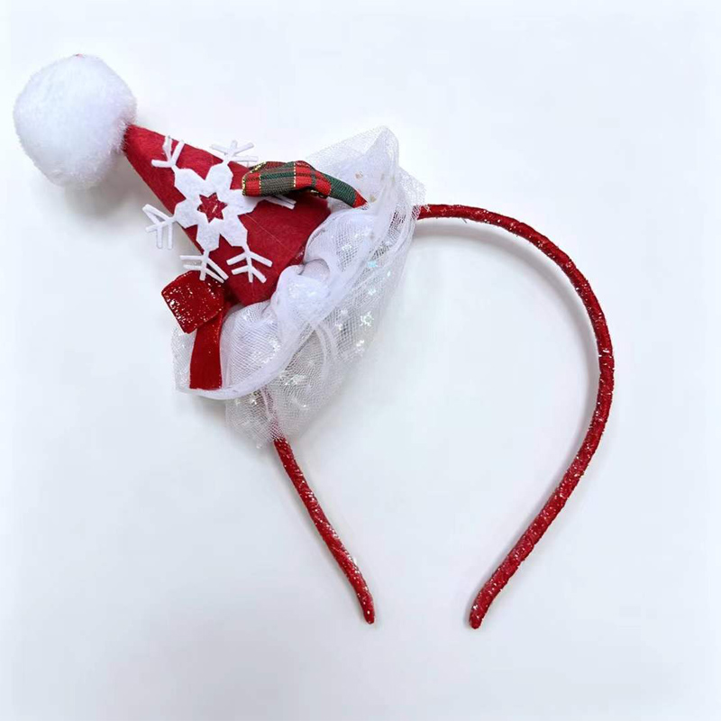 2026 Nieuwe kerstmuts-hoofdband met verlichting