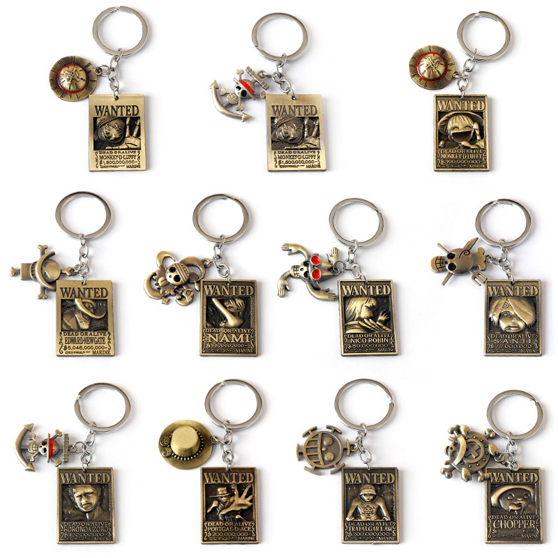 Anime legering sleutelhanger