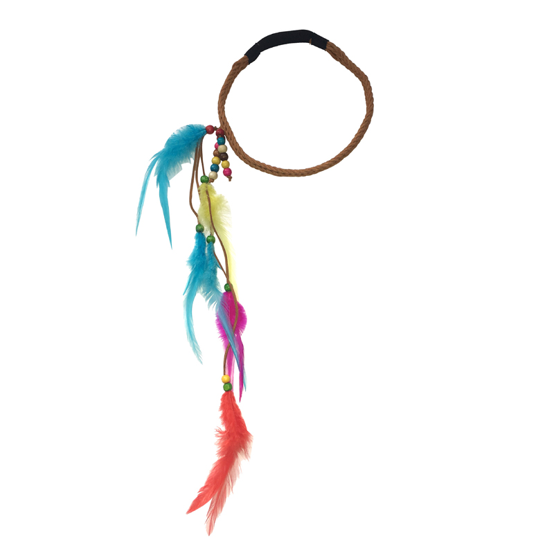 Boho Indian Feather hoofdband