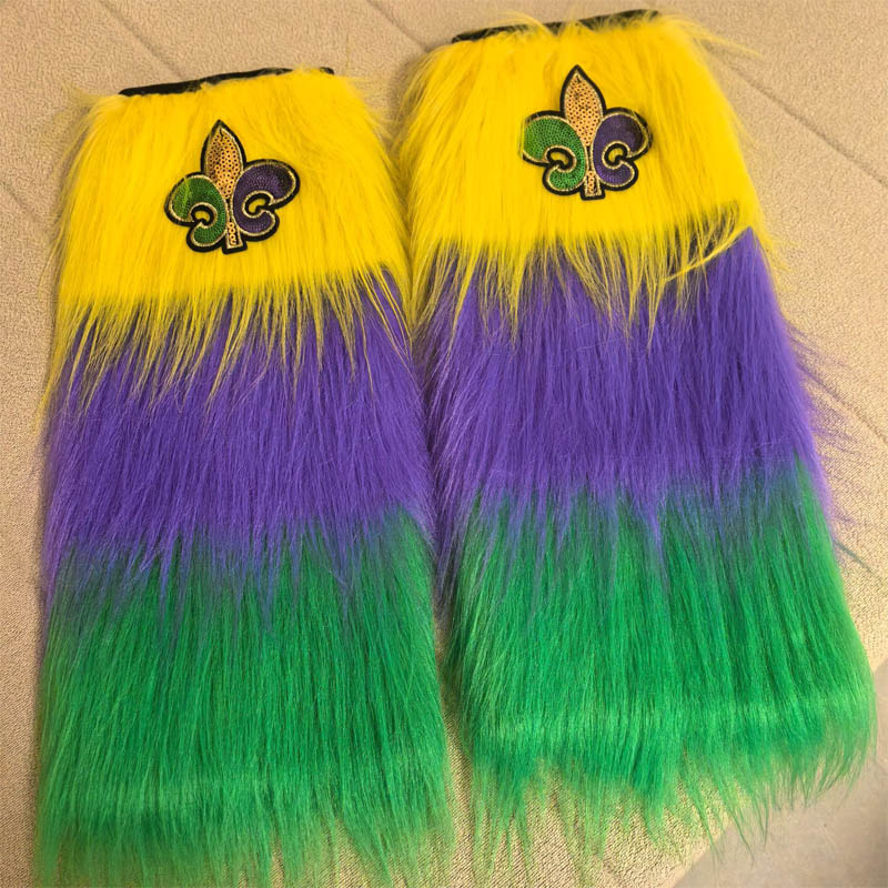 Carnaval Long Hair Leg Cover