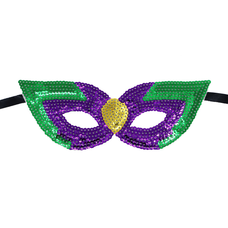 Carnaval Pailletten 3 kleuren dansende decoratie Sexy Masker