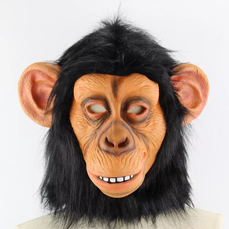 Chimpansee Latex Masker