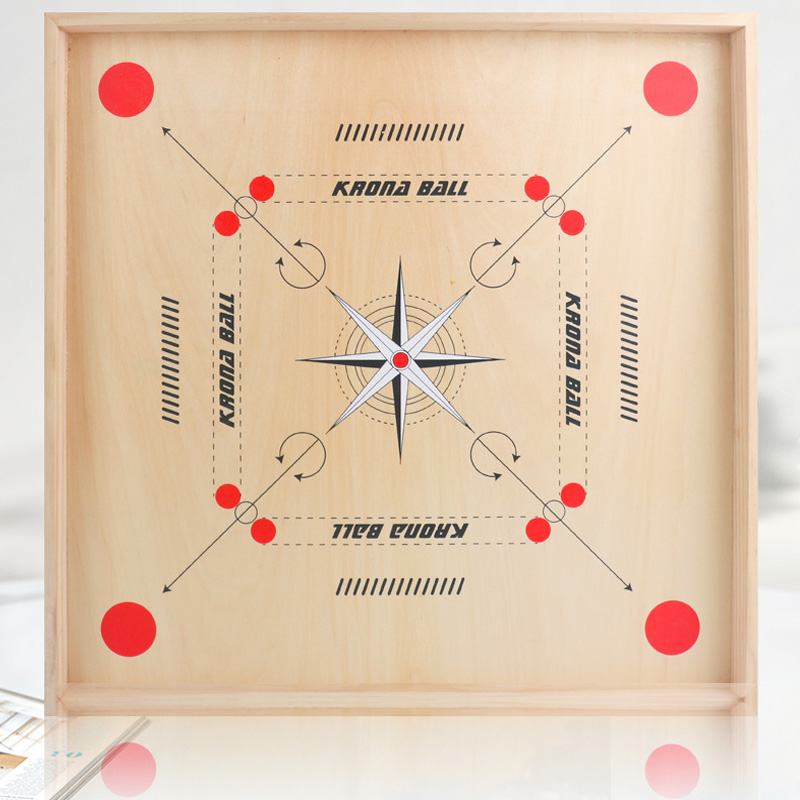 Munt game stukken houten carrom bord