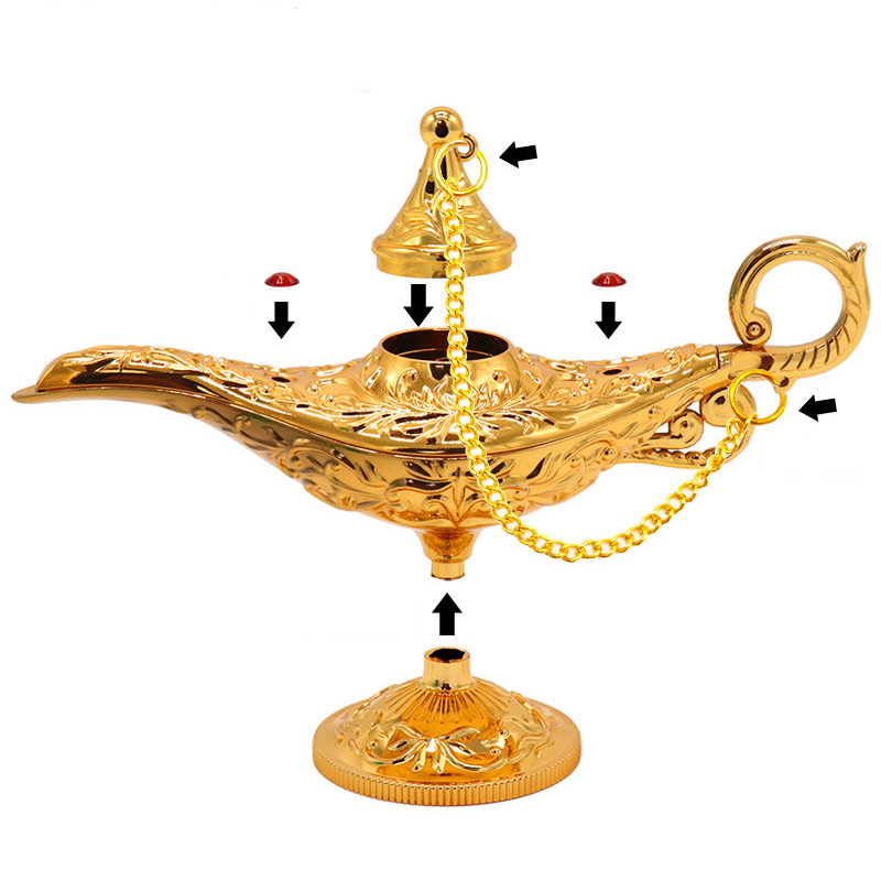 kleurrijke Aladdin porseleinen lamp thuiscadeaus