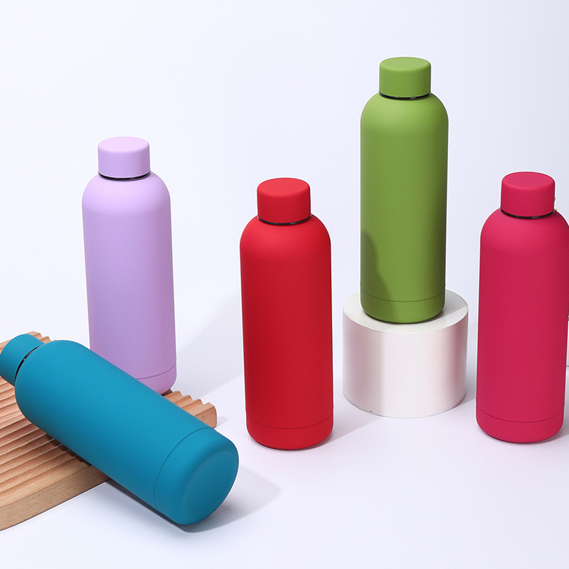 Kleurrijke roestvrijstalen waterfles