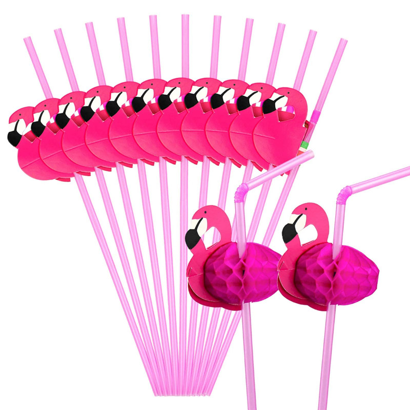 Creatieve wegwerp Hawaiiaanse rietjes