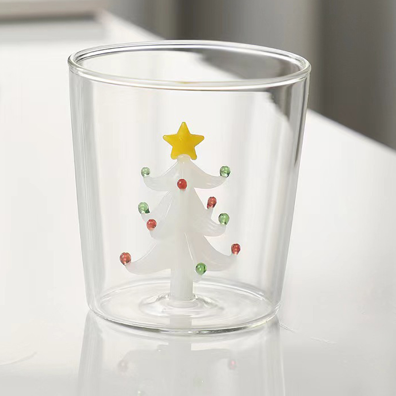 aangepaste logo waterglas beker kerstcadeaus