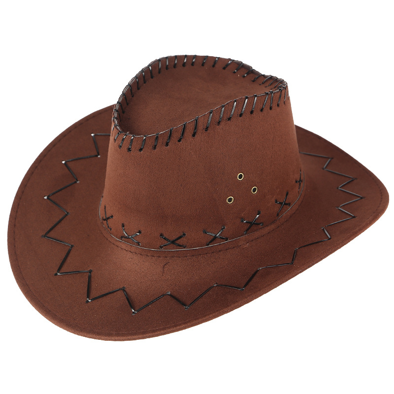 Deluxe cowboyhoed met brede rand