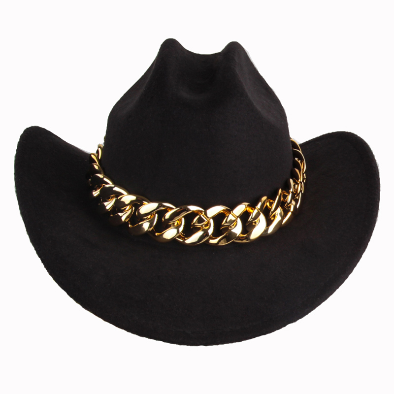 Mode bijpassende gepersonaliseerde ketting cowboyhoed