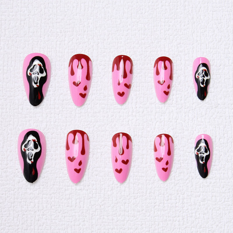 Halloween kunstmatige vingernagels nepnagels