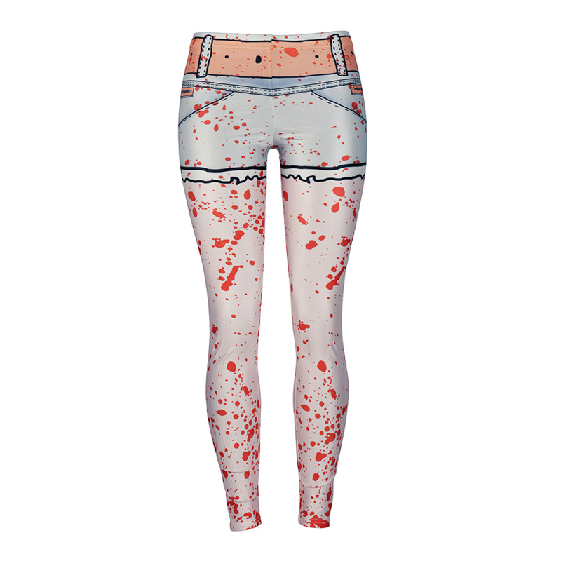 Halloween kostuum leggings Sublimados Calcas aangepaste leggings