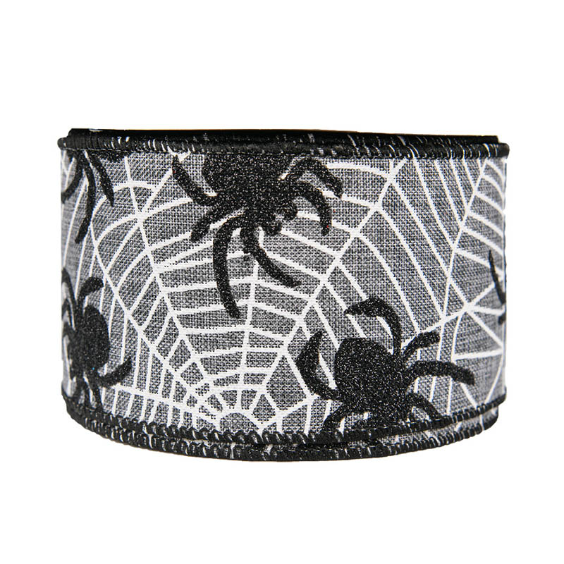 Halloween cadeau lint vleermuis spin organza lint