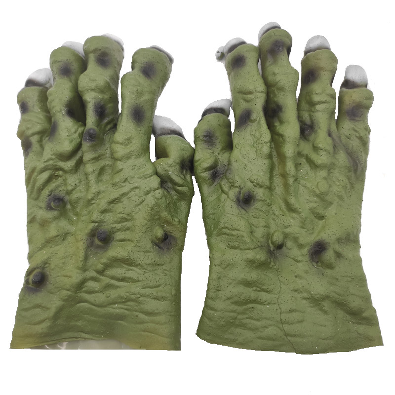 Enge handschoenen voor Halloweenfeest