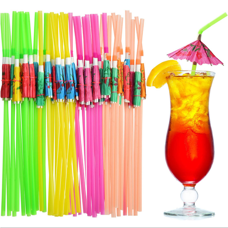 Hawaiiaanse stijl Paraplu rietje