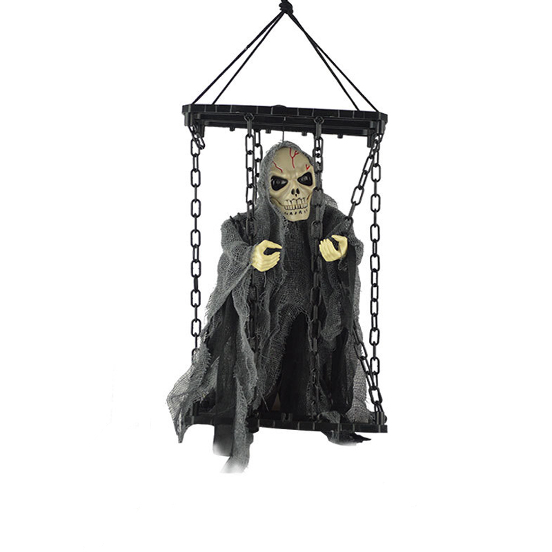 Afschuwelijke decoratie LED hangende Halloween-spook