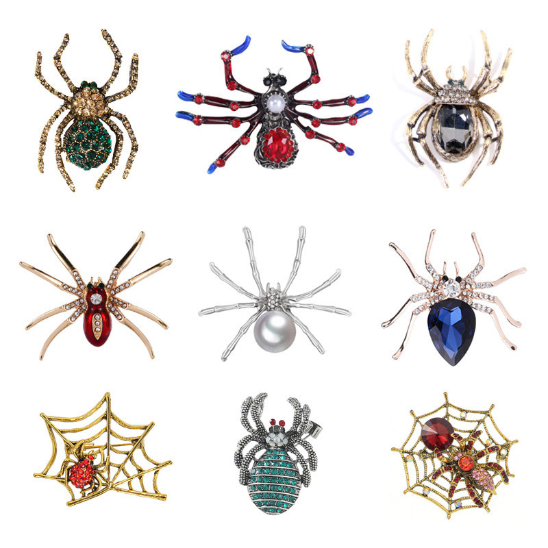 Insect Spider Fashion Pin Broche