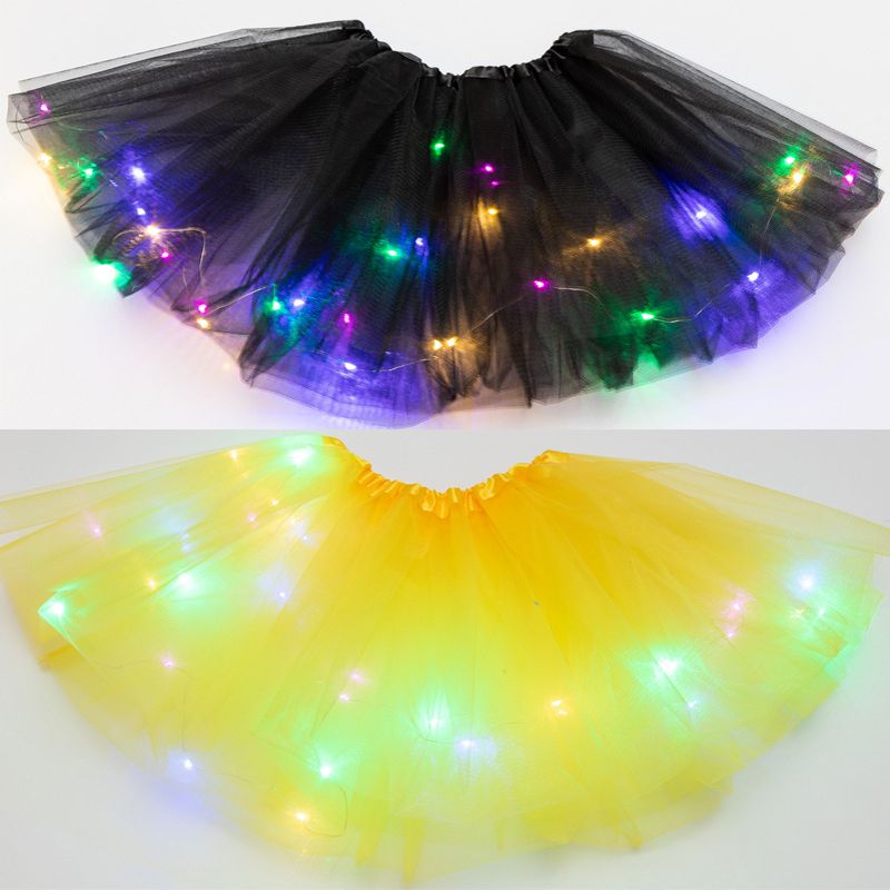 Tutu Rok Prinses baljurk Tule Dancewear led Light Ballet