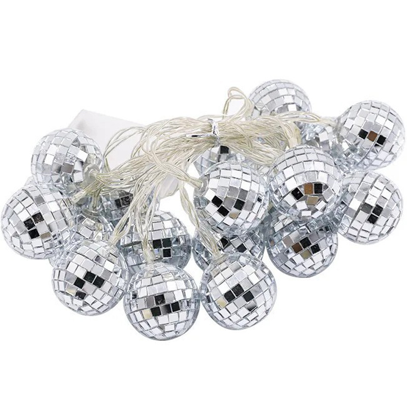 Led Disco Ball Mirror Party String Light voor feest