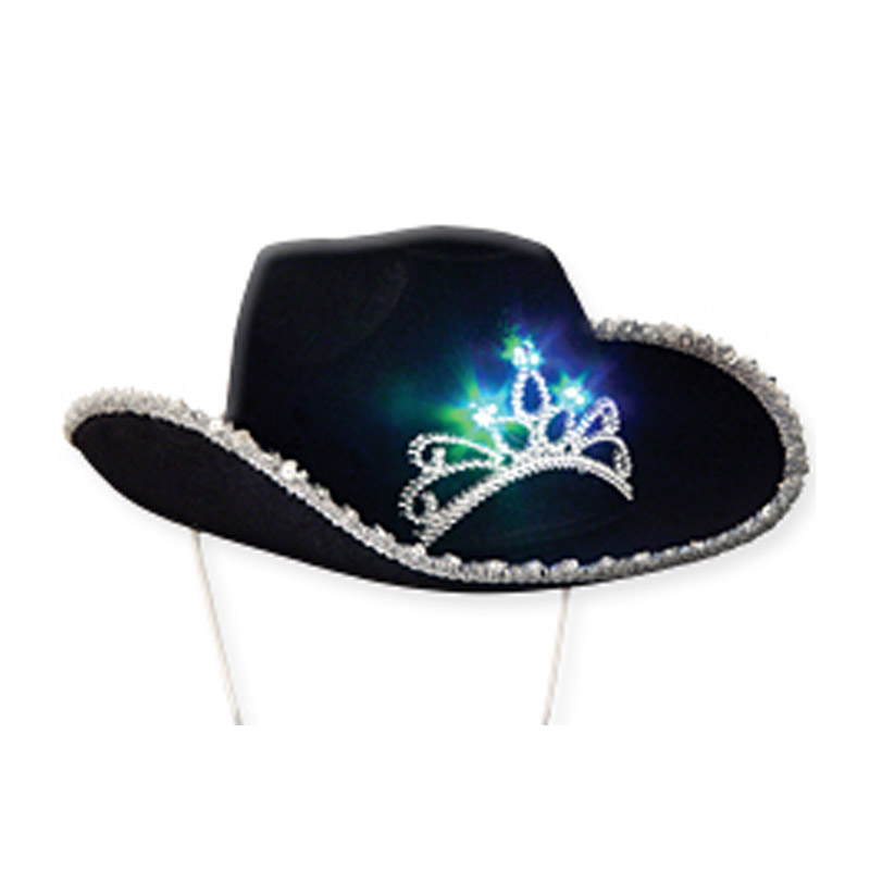Licht cowboyhoed op