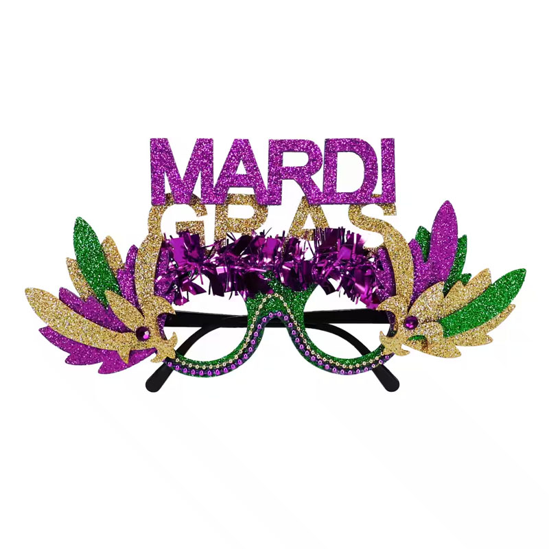 Mardi Gras feestbril