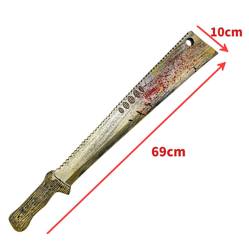 Middeleeuws schuim bloedig Viking Board Sword