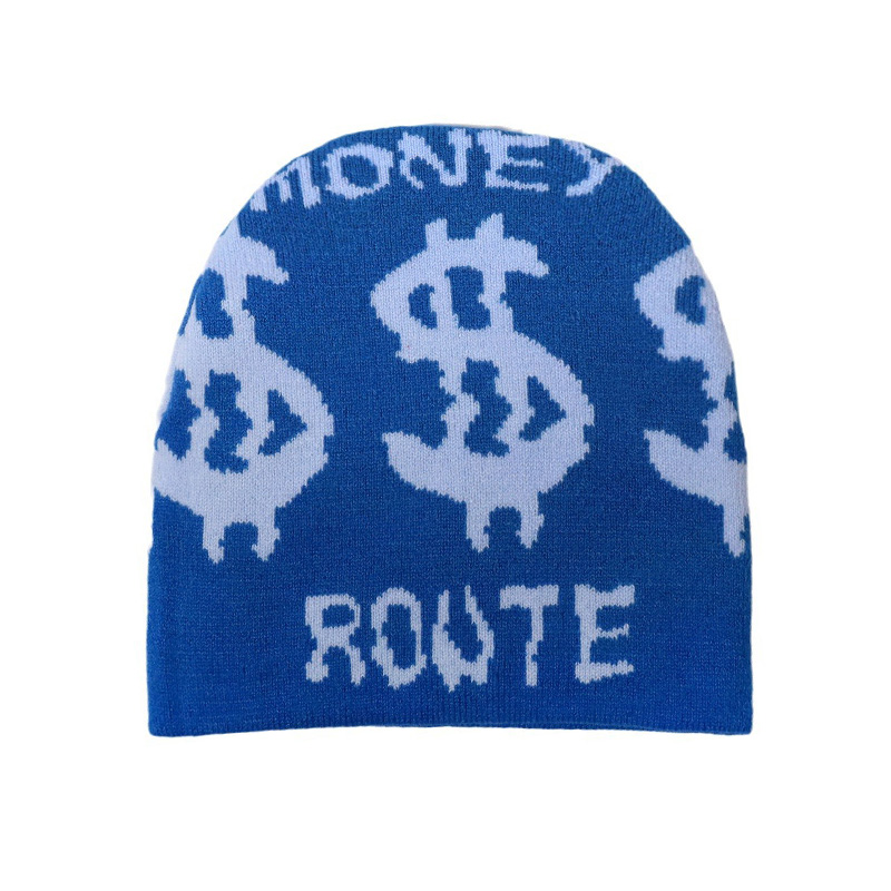 Nieuw dollarpatroon Jacquard Winter Hat