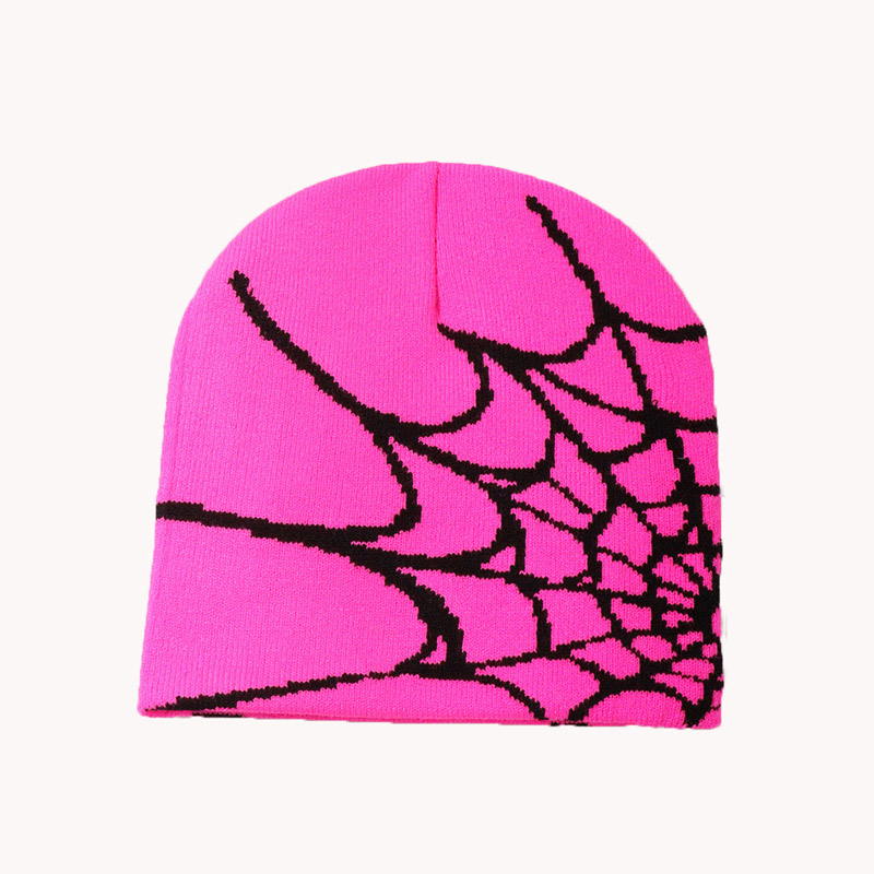 Spider Web Beanies Jacquard -hoeden