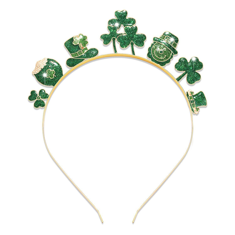 St.Patricks Day hoofdband groene Lucky haarband hoepelaccessoires