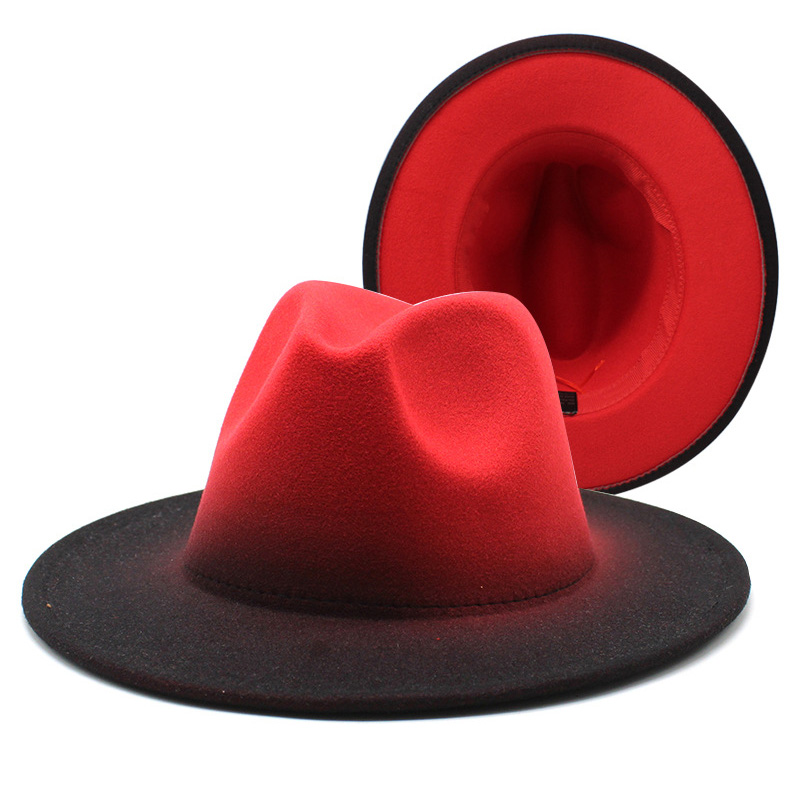 Stijlvolle wollen Fedora-hoeden voor jazzliefhebbers