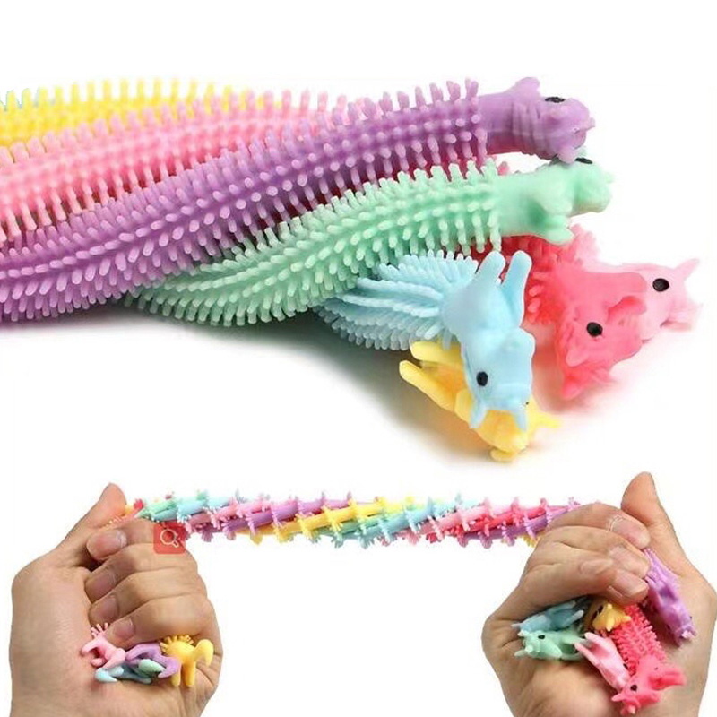 Eenhoorn rekbare snaar fidget sensorisch speelgoed