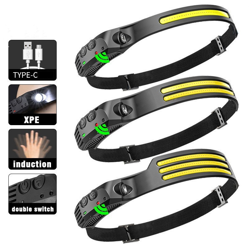 Witte rode modus camping zaklamp toorts