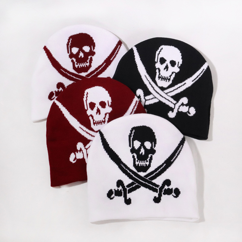 Winter Warm Skull Cap gebreide hoed