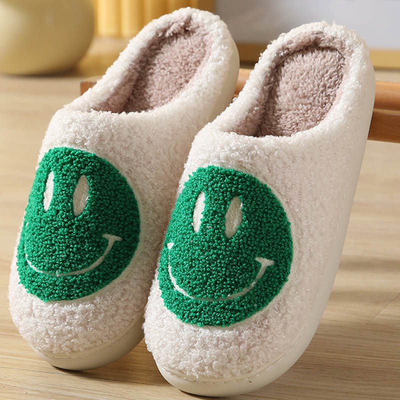 vrouwen thuis schattige cartoon indoor smiley pantoffels